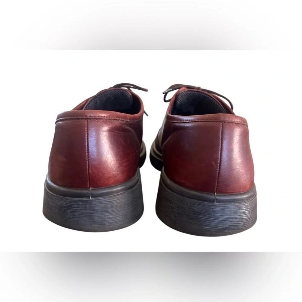 👞FINAL SALE-ECCO-   Men's Dark Brown Leather Oxfords